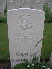 Etaples Military Cemetery - Dawson, John James